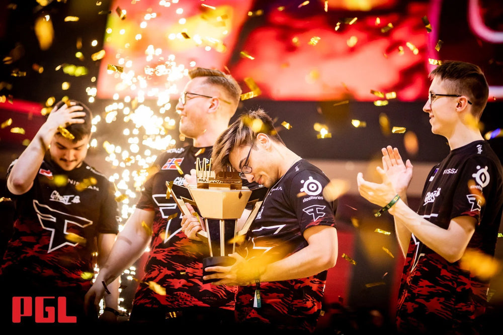 Faze Clan Winning The Custom Trophy in the PGL Antwerp Major