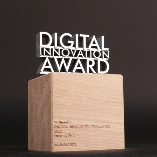 Custom Awards: Text Totem Large - Digital Innovation Award