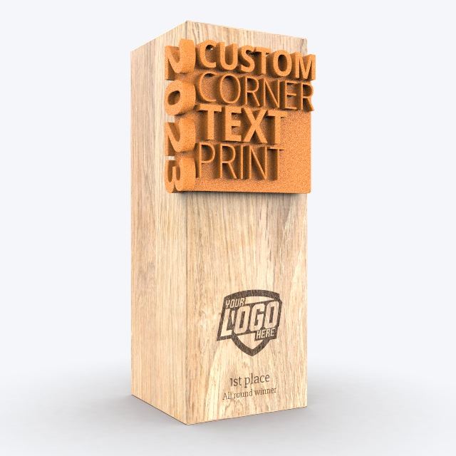 3D Corner Text Award FABIT