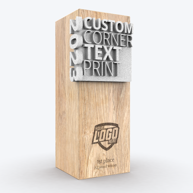 3D Corner Text Award FABIT