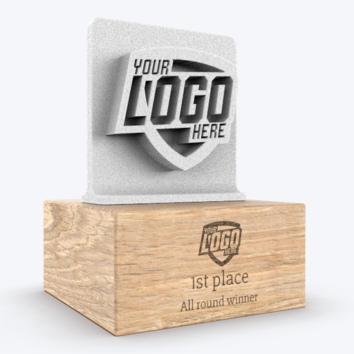 Custom logo award