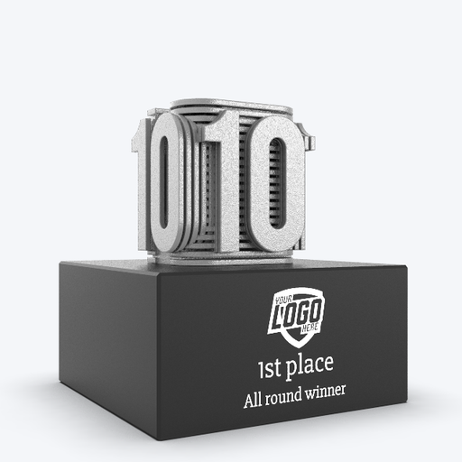 Custom Award_Anniversary Award_Silver 10
