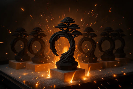 Design trends 2025: organic shapes and eco-materials in 3D printed trophies