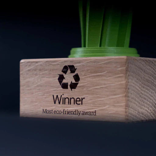 How we design eco-friendly awards without compromising impact