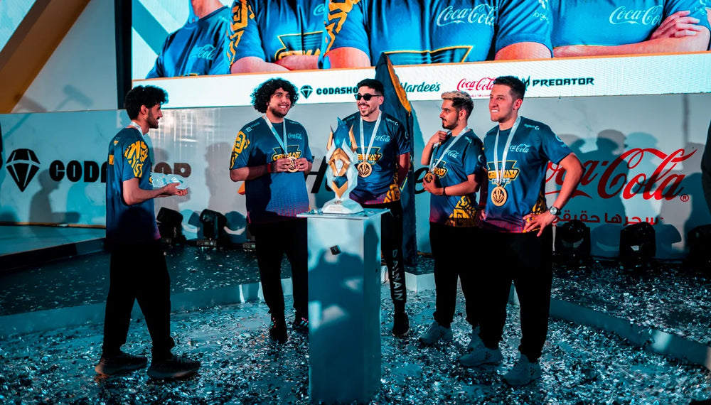Custom-made Intel Arabia Cup winners