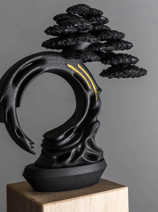 Custom Sustainability Trophy - Bonsai Tree