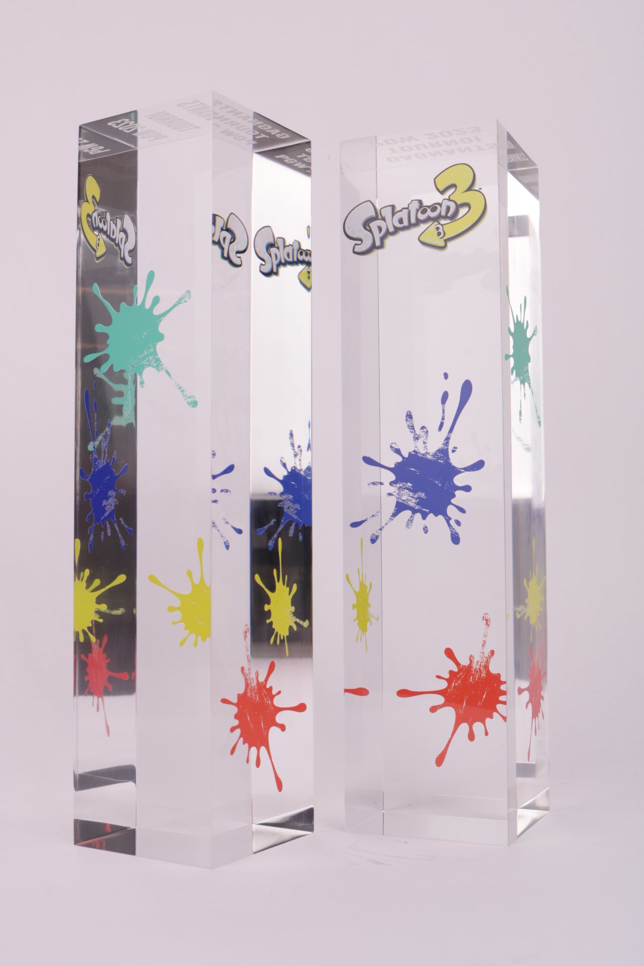 glass custom trophy for splatoon