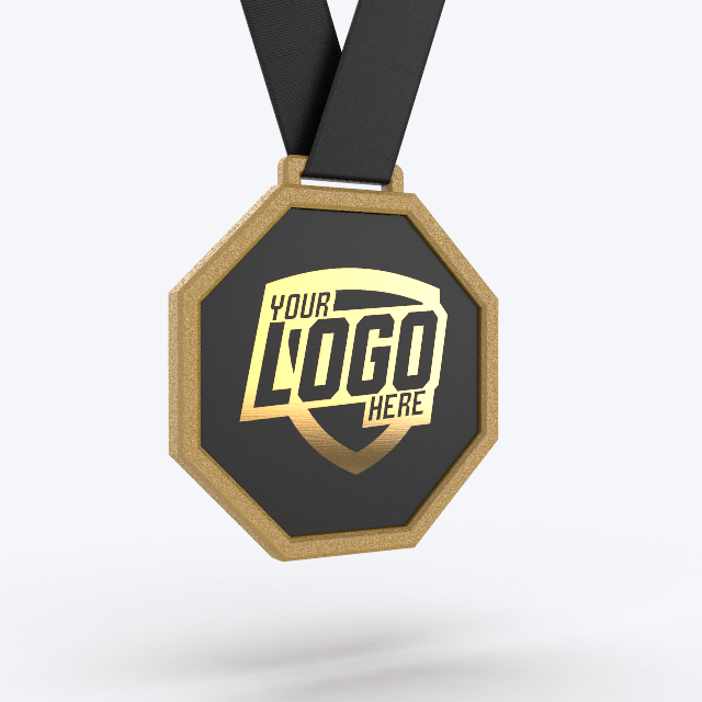 Custom medal gold