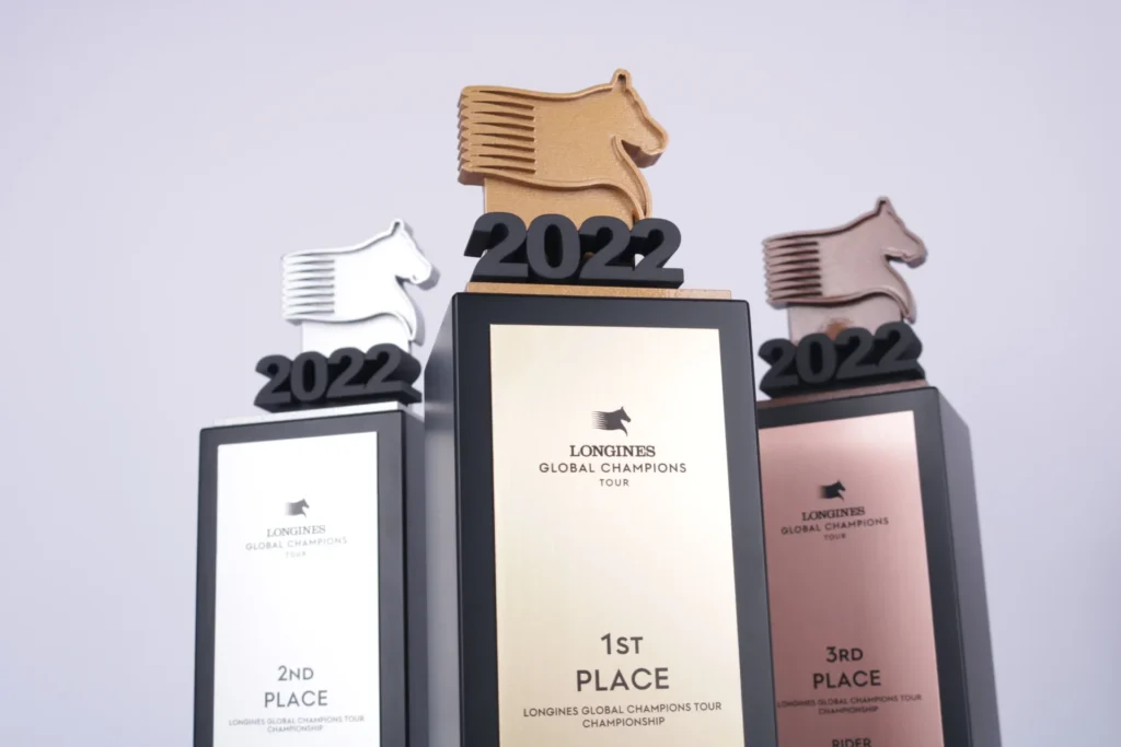 Campeones del mundo neolith latón impreso en 3D