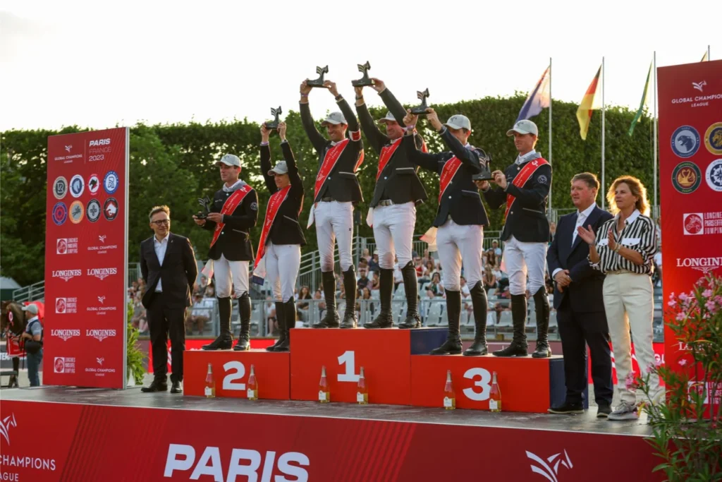Longines Global Champions Tour Paris trophies