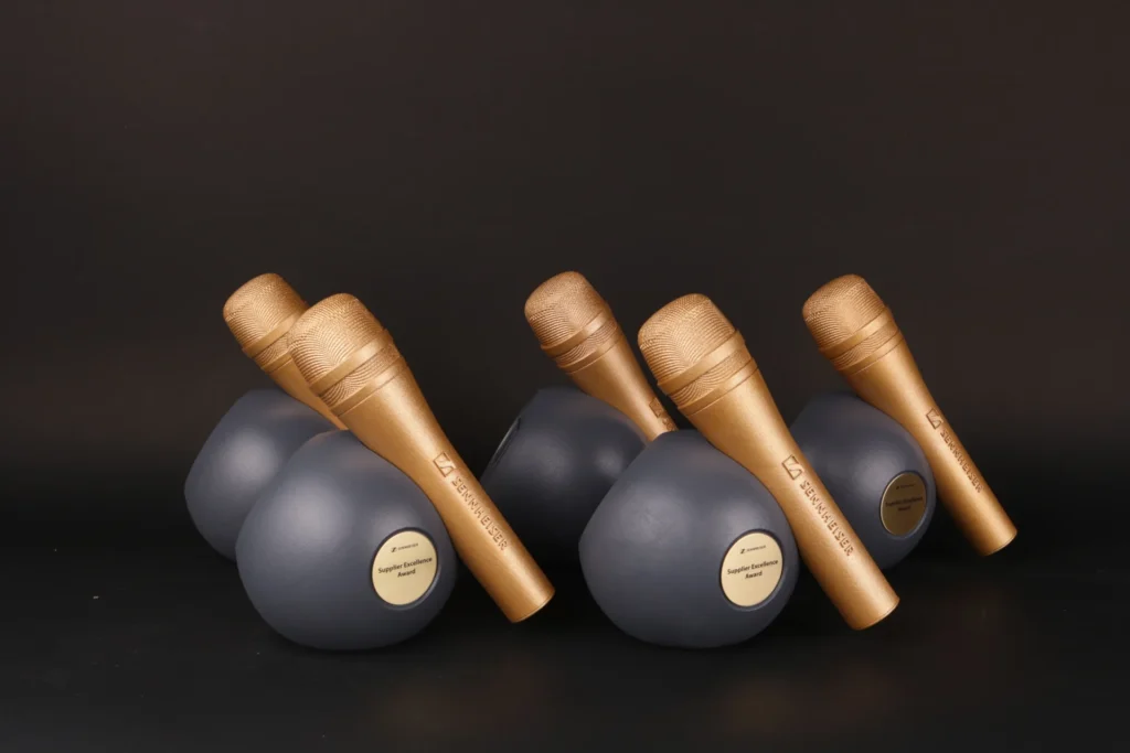 partenariat sennheiser prix microphone imprimé en 3d