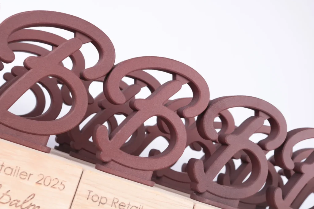 Custom retail awards for Bushbalm