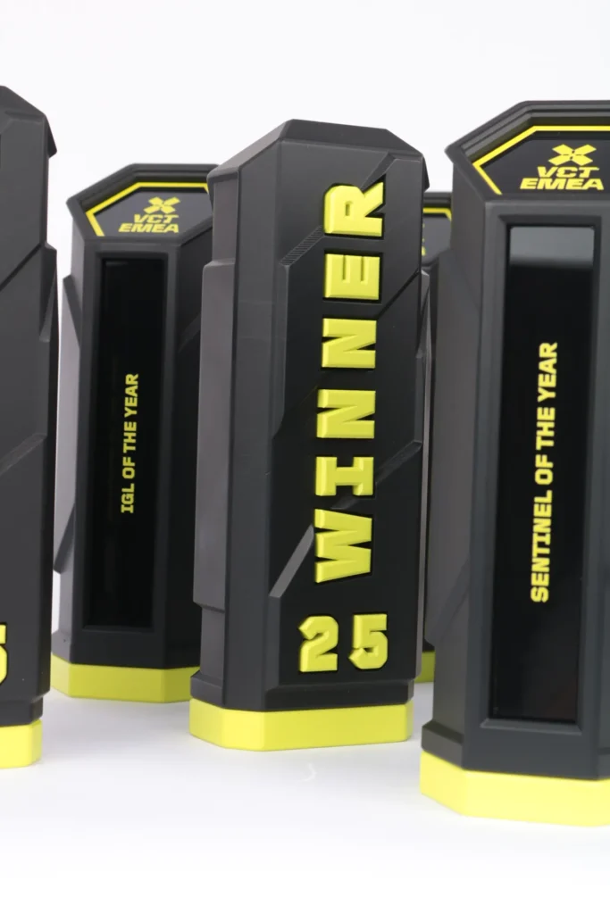 Custom esports awards for VCT EMEA