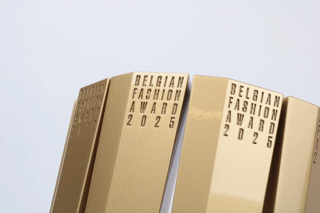 Custom trophies for the Belgian Fashion Awards