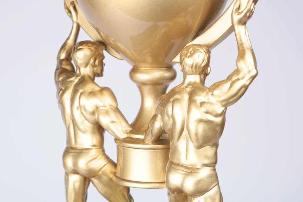 Custom bodybuilding trophy for BDAC