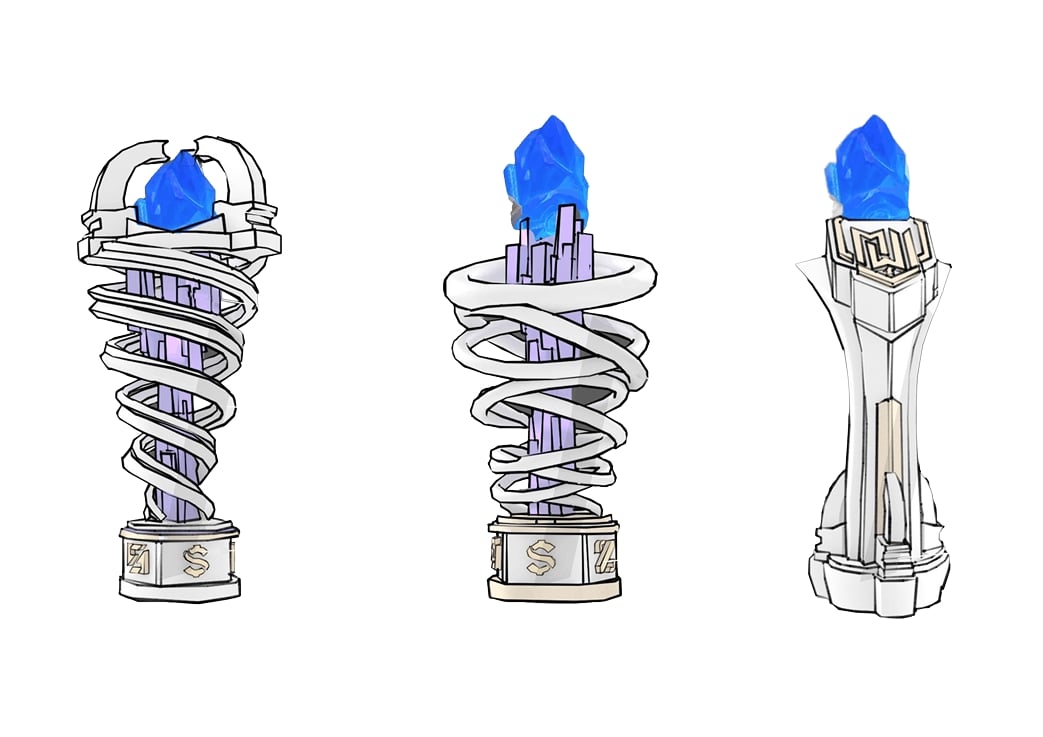 Design sketches for a layered mezzanine financing financial tombstone